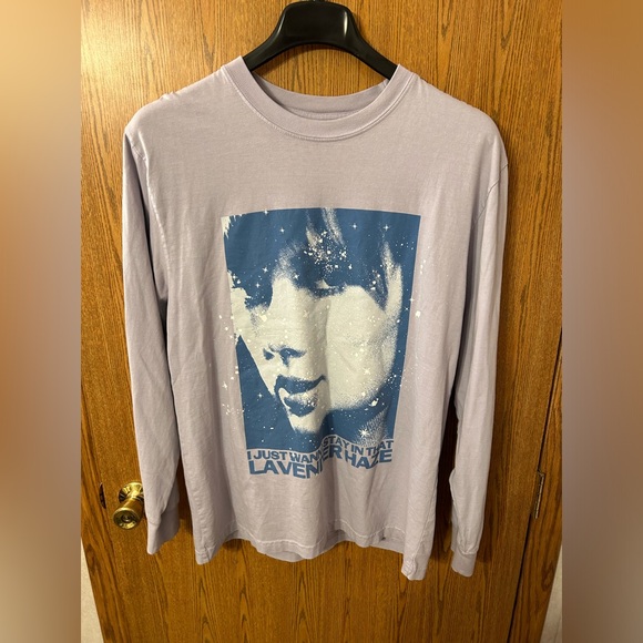 Taylor Swift Tops - Taylor Swift Midnights Lavender Haze Graphic Long Sleeve T-Shirt